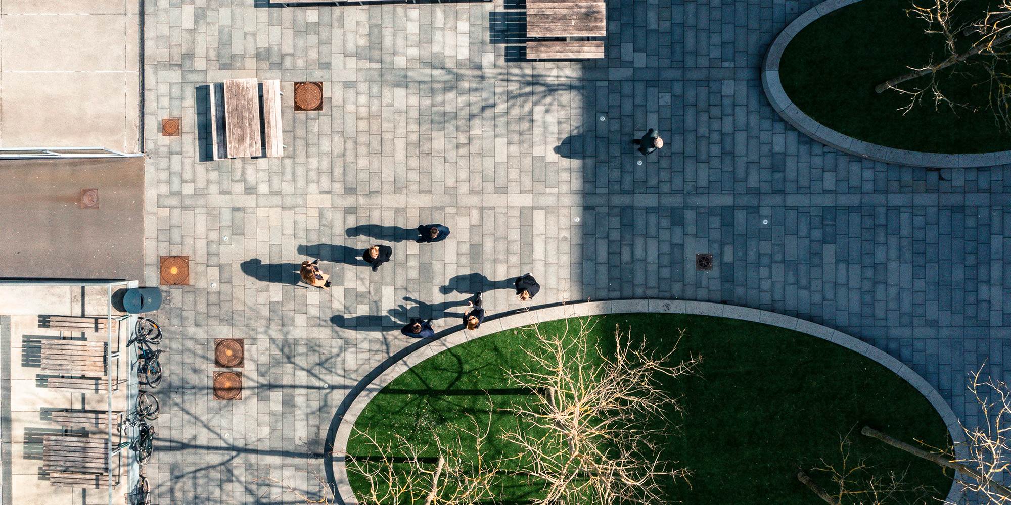 Front of ITU seen from above